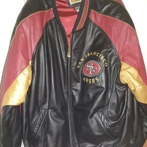 Wilson Leather  49ers NFL Logo Jacket